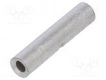 B1.25 - Tip  butt splice, 0.25÷1.65mm2, crimped, for cable, non-insulated
