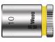 Socket, 6-angles,socket spanner, HEX 10mm, 1/4", 23mm, Zyklop