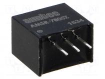 AMSR-7805Z - Converter  DC/DC, 2.5W, Uin  6.5÷34V, Uout  5VDC, Iout  500mA, SIP3