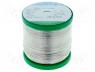 HF850SNCX07-05/05 - Soldering wire, Sn99,3Cu0,7, 0.5mm, 0.5kg, lead free, reel, 2.2%