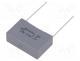 Capacitor  polyester, 4.7uF, 63VAC, 100VDC, 22.5mm, 10%, -55....105C