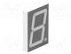 Led displays - Display  LED, 7-segment, 56.9mm, 2.3", No.char  1, red, 255÷440mcd