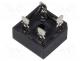 BR356-DC - Bridge rectifier  single-phase, Urmax  600V, If  35A, Ifsm  400A