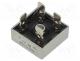 KBPC1502-DC - Bridge rectifier  single-phase, Urmax  200V, If  15A, Ifsm  300A