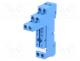 95.75SMA - Socket, PIN  8, 10A, 250VAC, for DIN rail mounting, -40÷70C