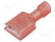 Terminal Connector - Terminal  flat, 6.3mm, 0.8mm, female, 0.3÷0.9mm2, crimped, tinned