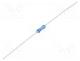 Resistor  thin film, THT, 887, 600mW, 1%, Ø2.5x6.5mm, 50ppm/C