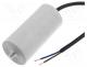   - Capacitor  polypropylene, motors, run, 20uF, 425VAC, Ø40x70mm