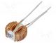 Inductor - Inductor  wire, THT, 220uH, 2.2A, 30m, 230VAC, 6x5mm, -20÷50%, 10kHz