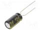 EEUFM1C471LB - Capacitor  electrolytic, THT, 470uF, 16VDC, Ø8x15mm, Pitch  5mm