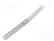   - Sensor  temperature, Pt100, cl.B, Body dim  Ø5.7x28mm, plug-in