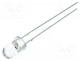 LED - LED, 5mm, orange, 25000÷30000mcd, 15, Front  convex, 1.8÷2.6VDC