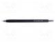 Tool  brush, fiberglass, L  135mm, Ø  2mm