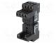 Socket, PIN  14, 5A, 250VAC, for DIN rail mounting, -55....70C, MY4