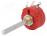 Resistor Variable - Potentiometer  shaft, single turn, 5k, 2W, 10%, 6mm, Shaft  smooth