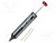   - Desoldering pump, silicone, L  153mm, aluminium
