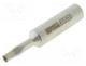 Iron Tips - Tip, chisel, 3.2mm, for soldering station