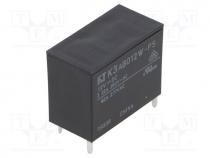 Relays PCB - Relay  electromagnetic, SPST-NO, Ucoil  12VDC, 32A, FTR-K3-PS, PCB