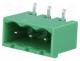 Terminal Blocks - Pluggable terminal block, 5.08mm, ways  3, angled 90, socket
