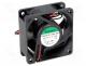 PE60251B1-A99 - Fan  DC, axial, 12VDC, 60x60x25mm, 61.16m3/h, 44dBA, ball, Len  300mm