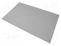  - Mat  floor, ESD, grey, L  1.9m, W  1.2m, Thk  2.5mm, Len  3m