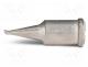 WEL.WLTSF08IBU75 - Tip, flat, 0.8mm, for gas soldering iron, 3pcs.