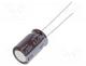 Capacitor  electrolytic, low ESR, THT, 4.7uF, 200VDC, Ø10x16mm
