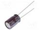 UPV1H470MGD - Capacitor  electrolytic, low ESR, THT, 47uF, 50VDC, Ø8x11.5mm, 20%