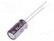 UPV1A151MGD - Capacitor  electrolytic, low ESR, THT, 150uF, 10VDC, Ø6.3x11mm