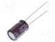 UPV1C151MGD - Capacitor  electrolytic, low ESR, THT, 150uF, 16VDC, Ø8x11.5mm