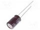UPV1A331MGD - Capacitor  electrolytic, low ESR, THT, 330uF, 10VDC, Ø8x11.5mm