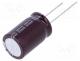 UPW0J682MHD1TN - Capacitor  electrolytic, low ESR, THT, 6800uF, 6.3VDC, Ø16x25mm