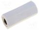 TFF-M5X25/DR1188 - Insulating sleeve, Int.thread  M5, L  25mm, UL94V-2, polyamide