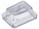 Accessories  cover, Body  transparent, -25....70C, 13x19.2mm