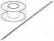 Wire, H05VVC4V5-K,LiY-CY, 1x0.14mm2, PVC, transparent, 350V, 100m