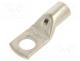 Tip  ring tube, M10, 35mm2, crimped, for cable, straight, tinned