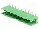 Connector  pluggable terminal block, socket, male, 20A, 320V, THT