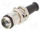 Cable gland, with strain relief, PG7, IP65, brass, metallic