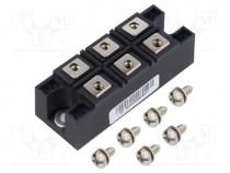 Bridge rectifier  three-phase, Urmax  1.6kV, If  160A, Ifsm  1.43kA