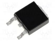 Transistor  P-MOSFET, unipolar, -30V, -55A, 45W, TO252