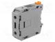 Splice terminal  rail, UKH, 192A, 1kV, for DIN rail mounting, grey