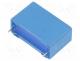 Capacitor  polypropylene, 0.47uF, 630VDC, 305VAC, THT, 10%, 22.5mm