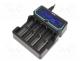 Charger  microprocessor-based, Li-Ion, 2A, Cells quantity  4