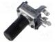 Potentiometer  shaft, single turn,horizontal, 10k, 20%, 6mm