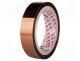 Tape  high temperature resistant, Thk  55um, 50%, amber, max.300C
