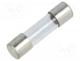 179020.0.05 - Fuse  fuse, 50mA, 250VAC, quick blow, cylindrical,glass, 5x20mm