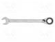 Wrench, combination spanner,with ratchet, 26mm, with switch