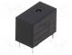 Relay  electromagnetic, SPST-NO, Ucoil  12VDC, 10A, 10A/250VAC