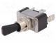 R13-423L1-01 - Switch  toggle, Pos  2, SPST, ON-OFF, 20A/12VDC, Leads  connectors