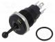 7116A1-1124112VA - Switch  toggle, Pos  2, SPDT, ON-ON, 5A/250VAC, -40÷85C, IP67, brass